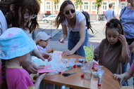 Книжная радуга на Московской улице