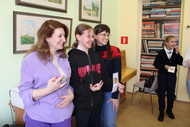 Екатерина Тимашпольская в гостях у орловцев